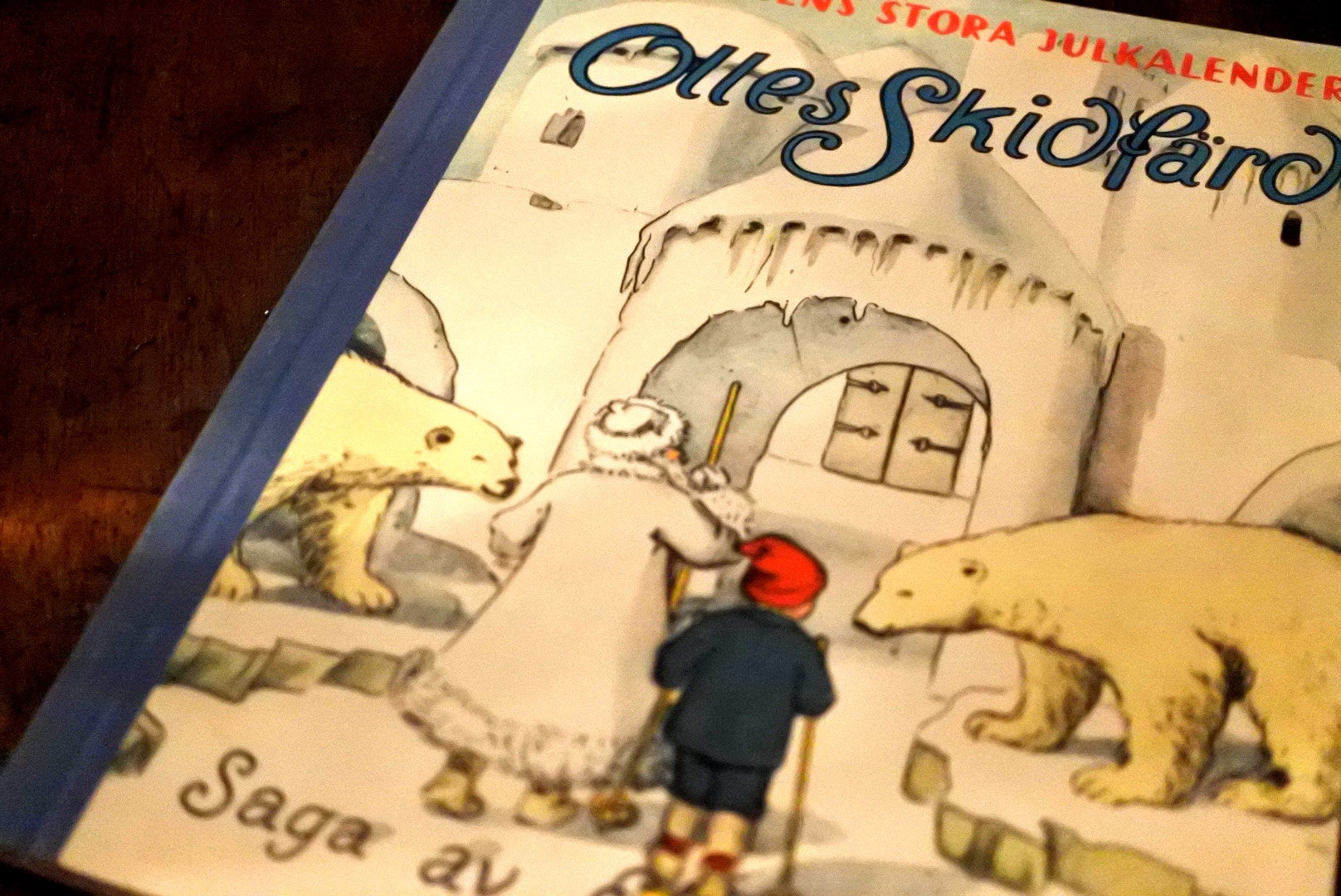 Olles Skidfard（1952年版）」Elsa Beskow（エルサ・ベスコフ