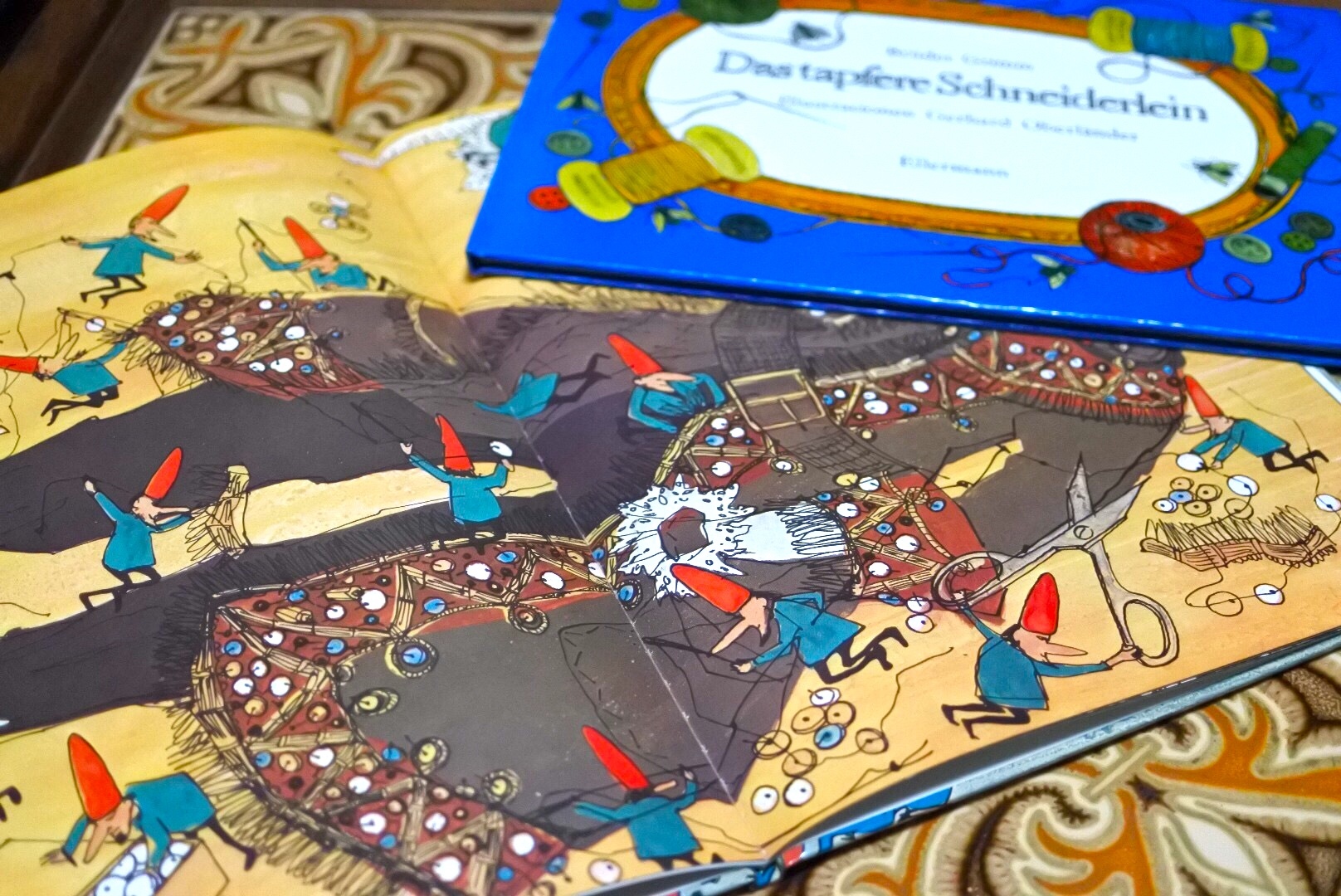 ケルンのこびと」「Das tapfere Schneiderlein」Gerhard Oberländer