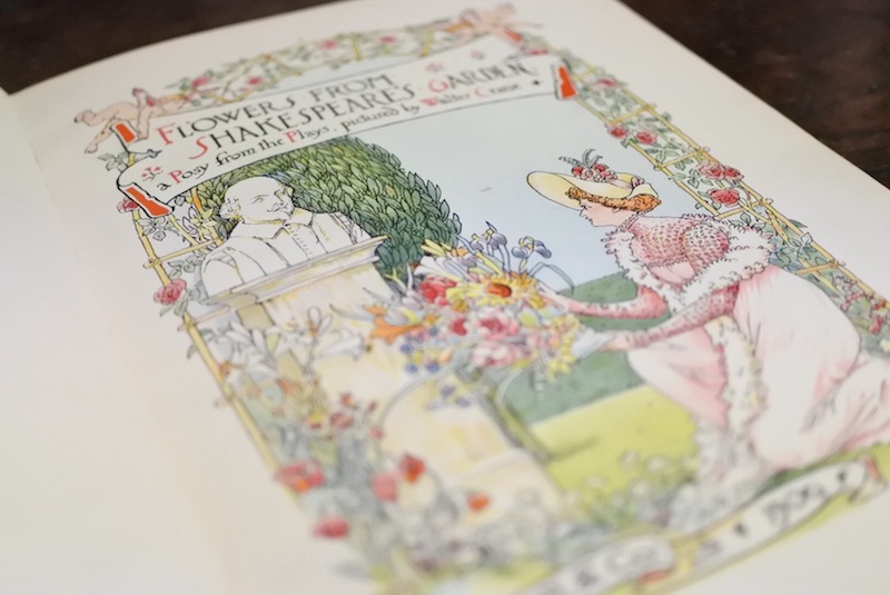ウォルター・クレイン リトグラフ『フローラズ フィースト』1892年(初版) ウォルター・クレイン リトグラフ『フローラズ フィースト』1892