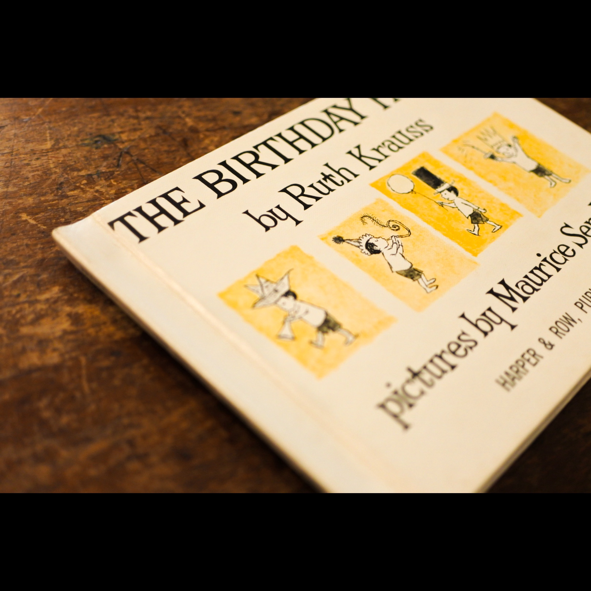 THE BIRTHDAY PARTY」Ruth Krauss Maurice Sendak | Frobergue