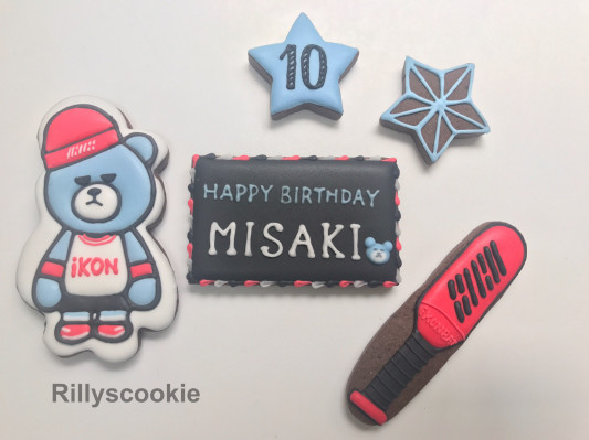 Ikonのキャラクタークッキー Rillyscookie