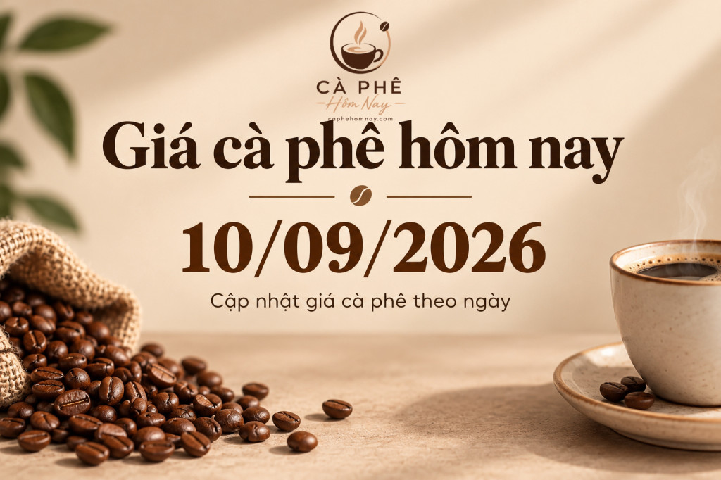 giá cà phê  hôm nay 10-09-2026