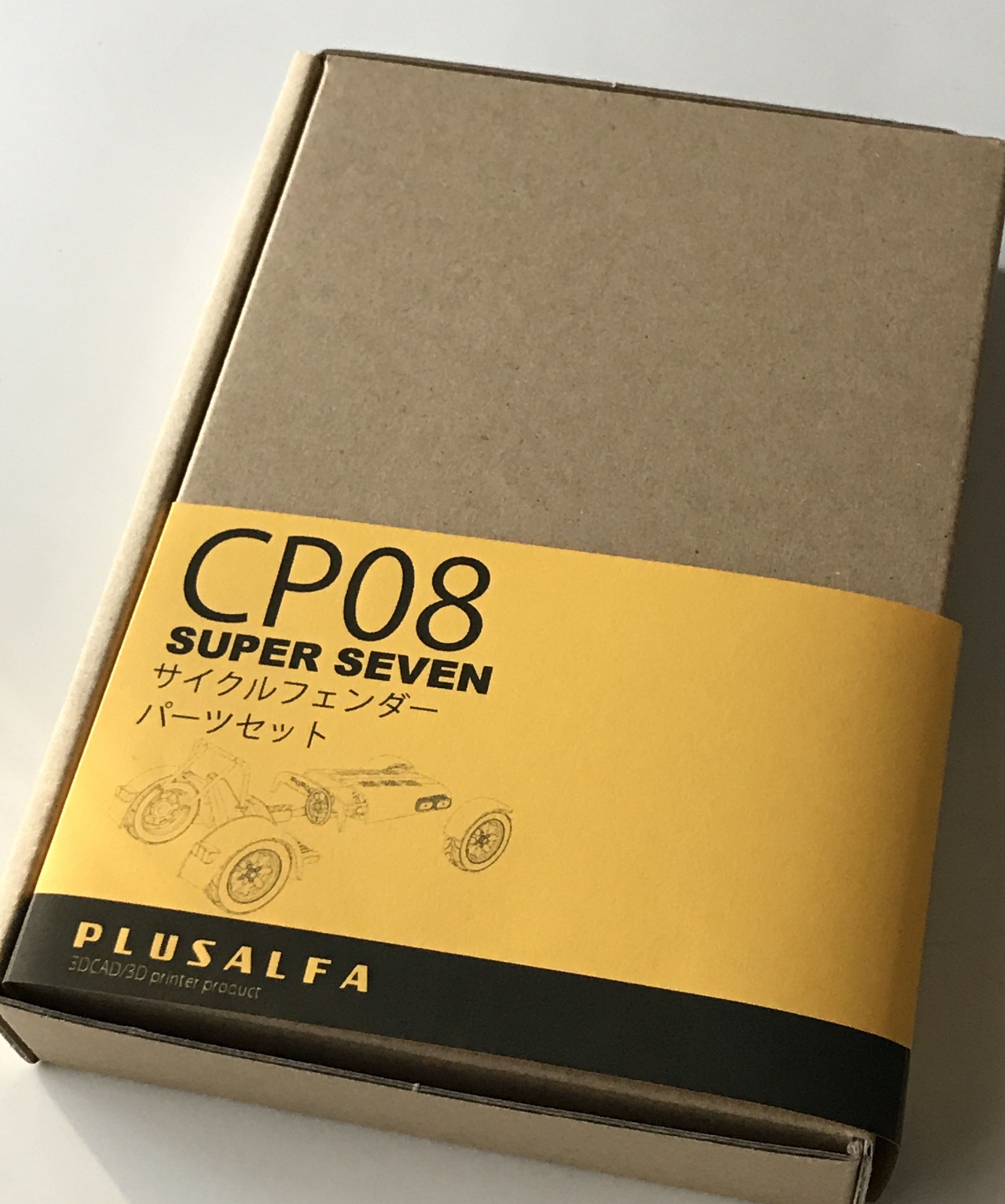 CP08 スーパーセブンサイクルフェンダーパーツセット | PLUSALFA