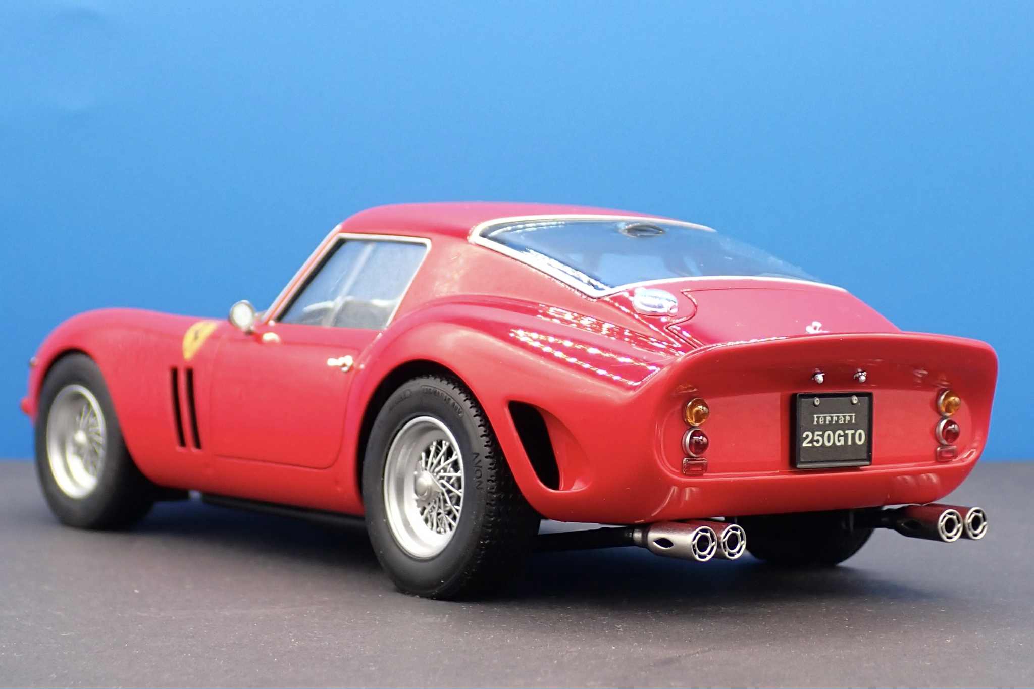 WH19 1/24スケール 一体ワイヤーホイール250GTOタイプ | PLUSALFA