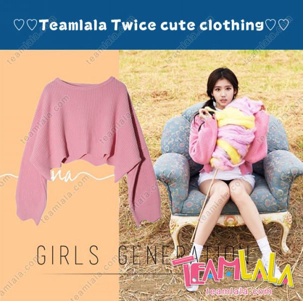 17新作韓国twice秋冬私服コレクション Teamlala Sファッション