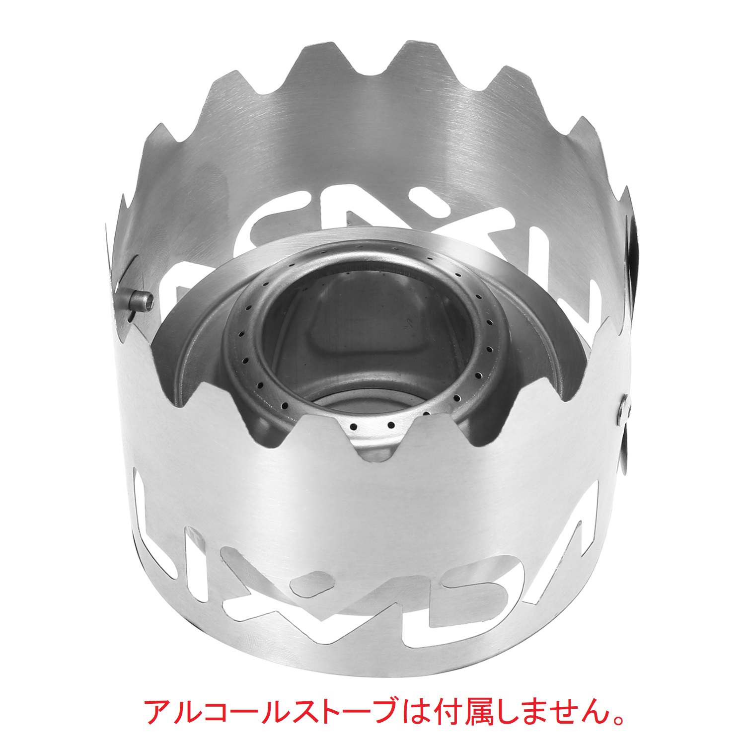 チタン 2イン1 風防・五徳 超軽量19g | Delta Gear