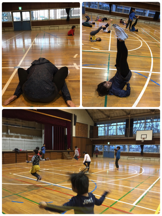 体操教室 で ストレッチ 跳び 縄跳び Npo法人スポーツアシスタント