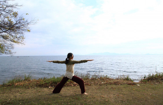 Yoga Class Yogaとリネンと