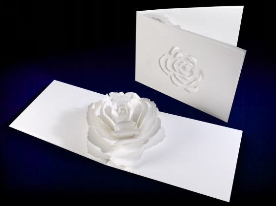 花のポップアップカード Paper Arts 花のポップアップカード Paper Arts
