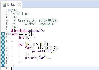 8 2重ループ コンプロi C言語の部屋です