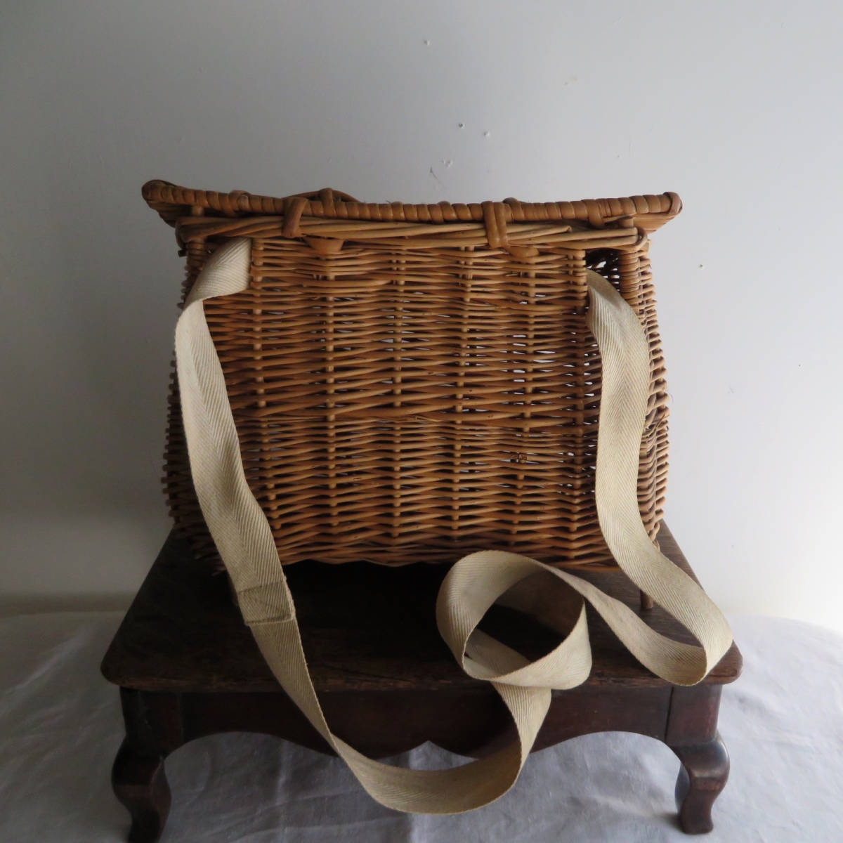 フランス 19世紀後期 ラタン パニエ 魚籠 | gsrrb930 BROCANTE／古道具