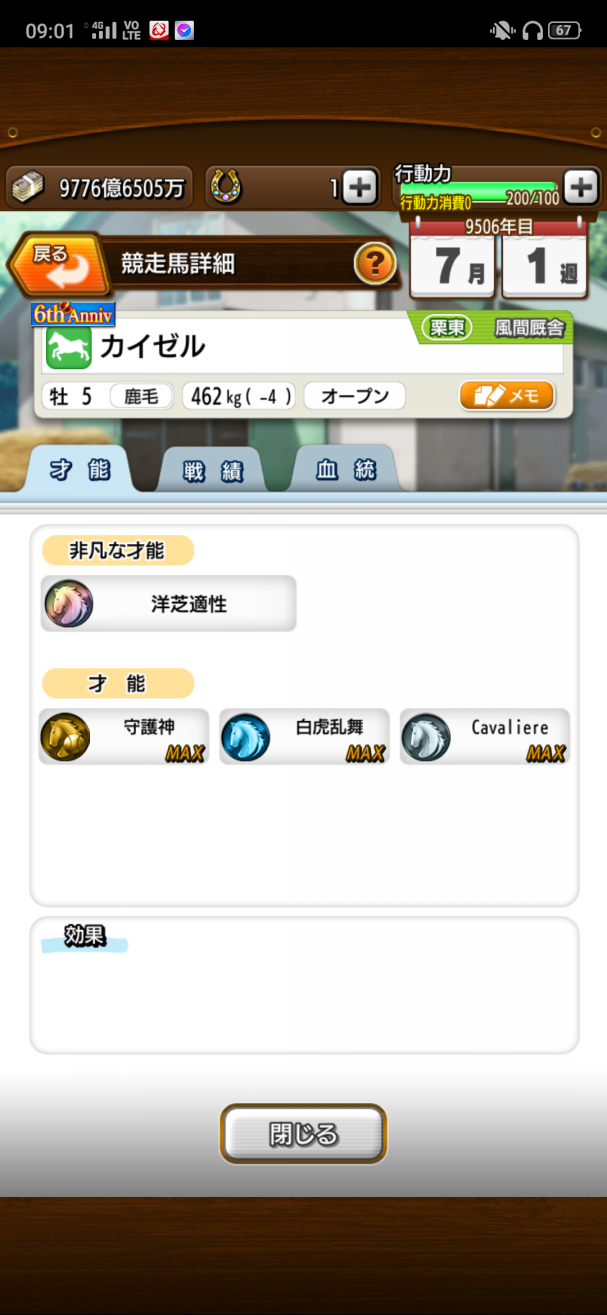 初心者向け懐かしのキングスベストグラス奇跡の配合 | プログラマのダビマス考察