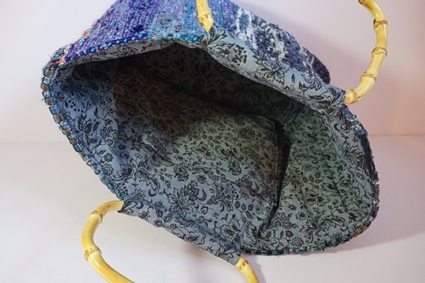 耐子の手織り☆裂き織りバック | 手織りと小物の店 金木犀