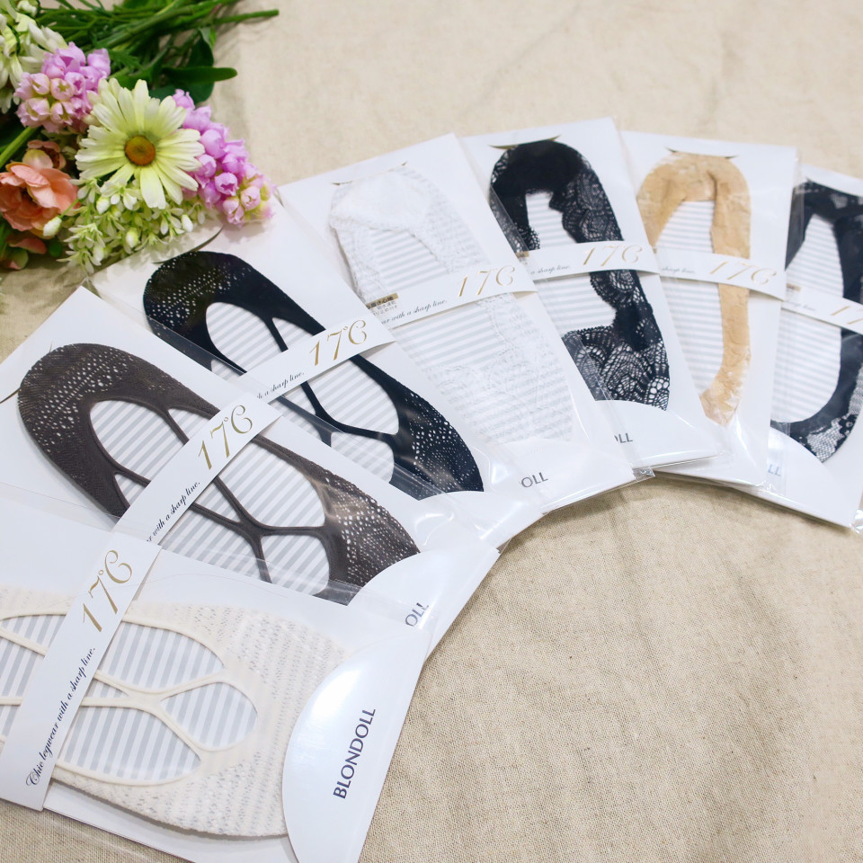 見えてかわいい スカラレースフットカバー Blondoll Officialblog