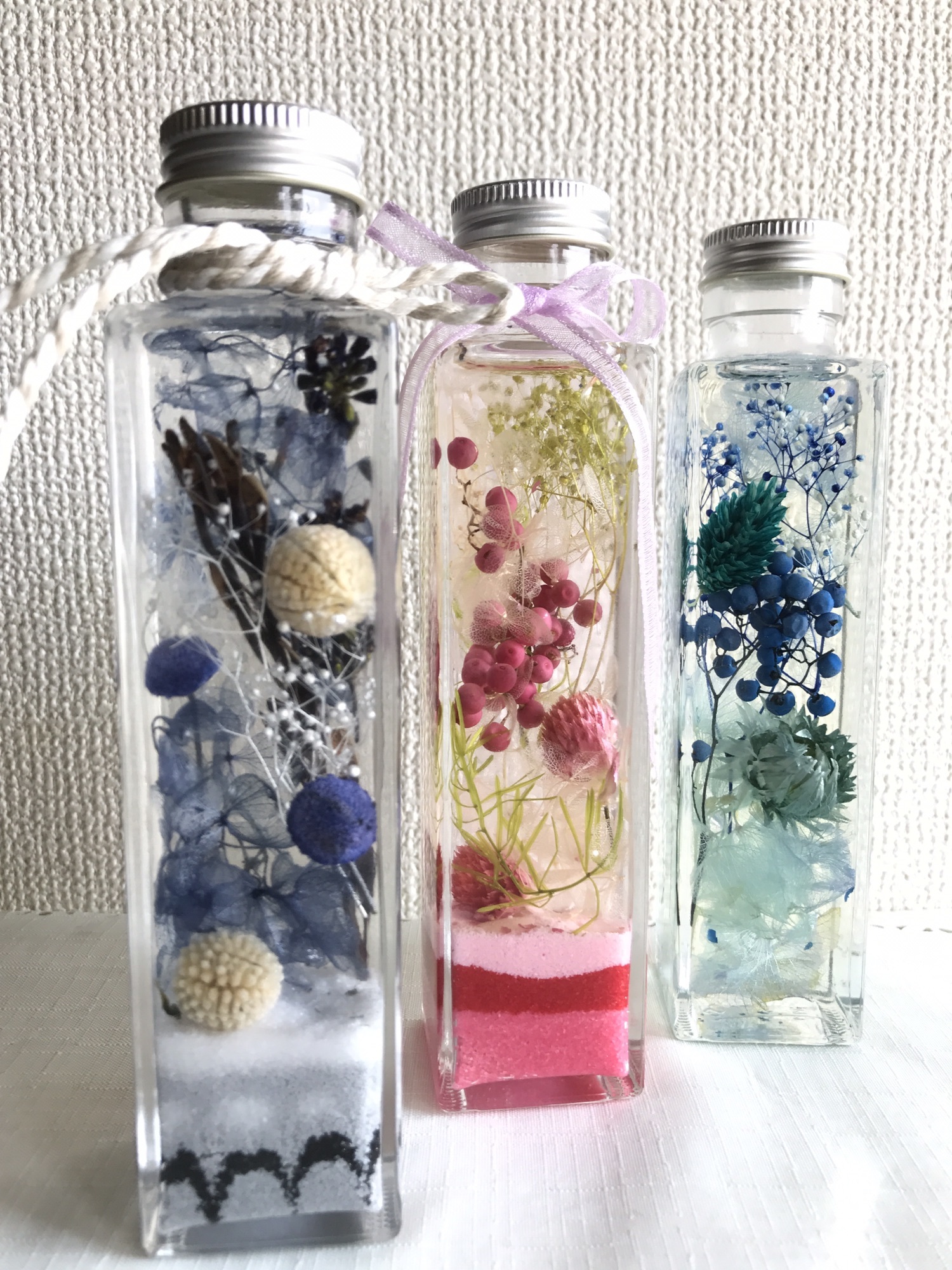 琉球 カラーサンド 4色セット ハーバリウム レジン キャンドル