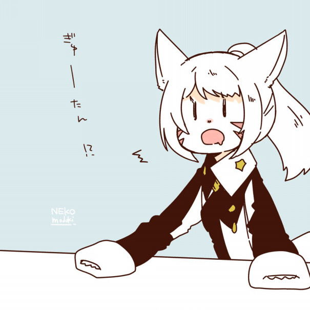 牛タンの日 ナイトちゃんと白さん 牛タンの日 ナイトちゃんと白さん