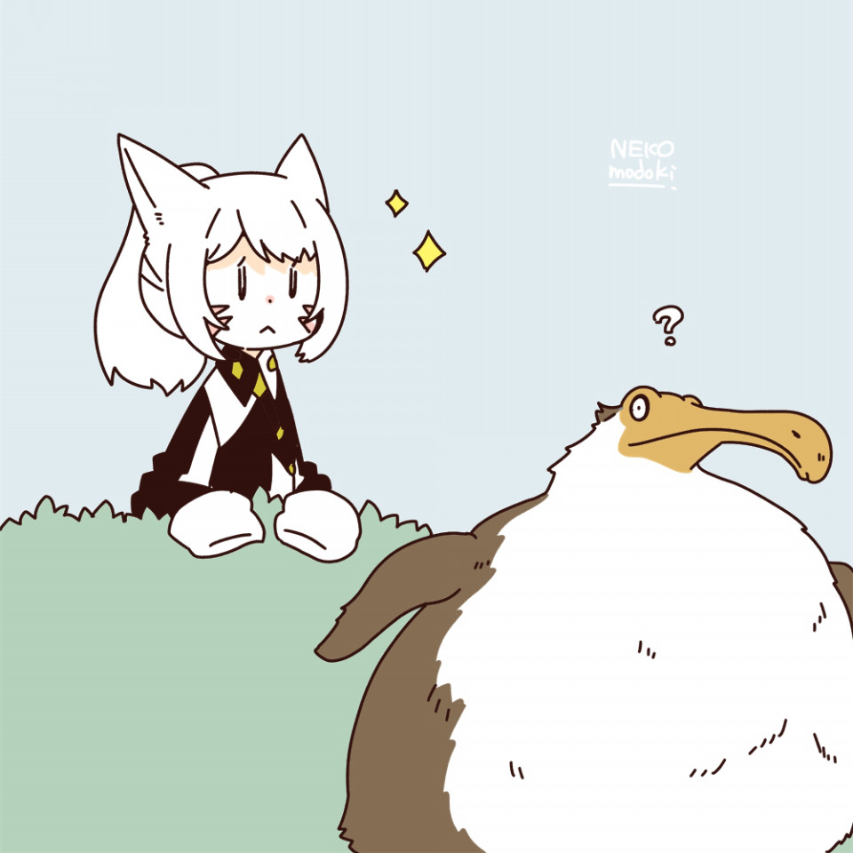 いいドードーちゃん ナイトちゃんと白さん