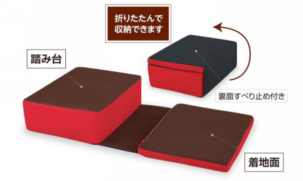 静音設計を施した静かすぎる踏み台昇降器 静音踏み台 元気だい Mentalw