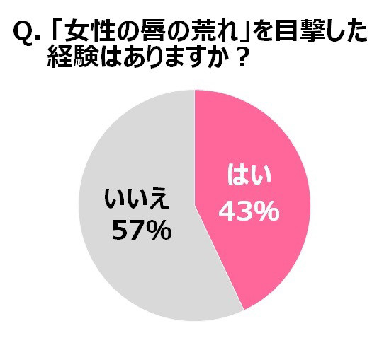 唇の荒れを放置すると モテそう度 キスしたくなる度 が大幅減 Mentalw