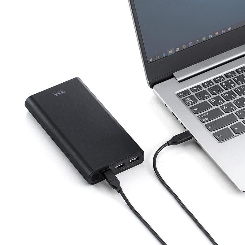 ノートPCも充電できるモバイルバッテリー MENTALW ノートPCも充電できるモバイルバッテリー MENTALW