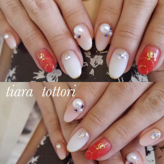 ティアラ鳥取 お客さまネイル Nail Tiara Tottori