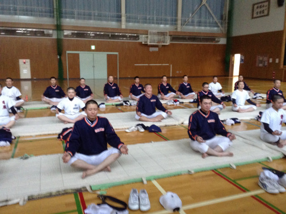 帯広農業高校野球部のビジョントレーニング 集中力トレーニング ヨガ 第2弾 Yoga By Nobue Yamaguchi