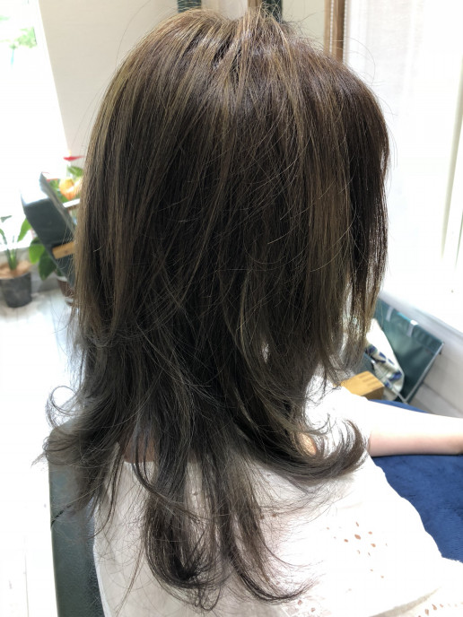 ウルフカット ダブルカラー Coco Hair Lounge