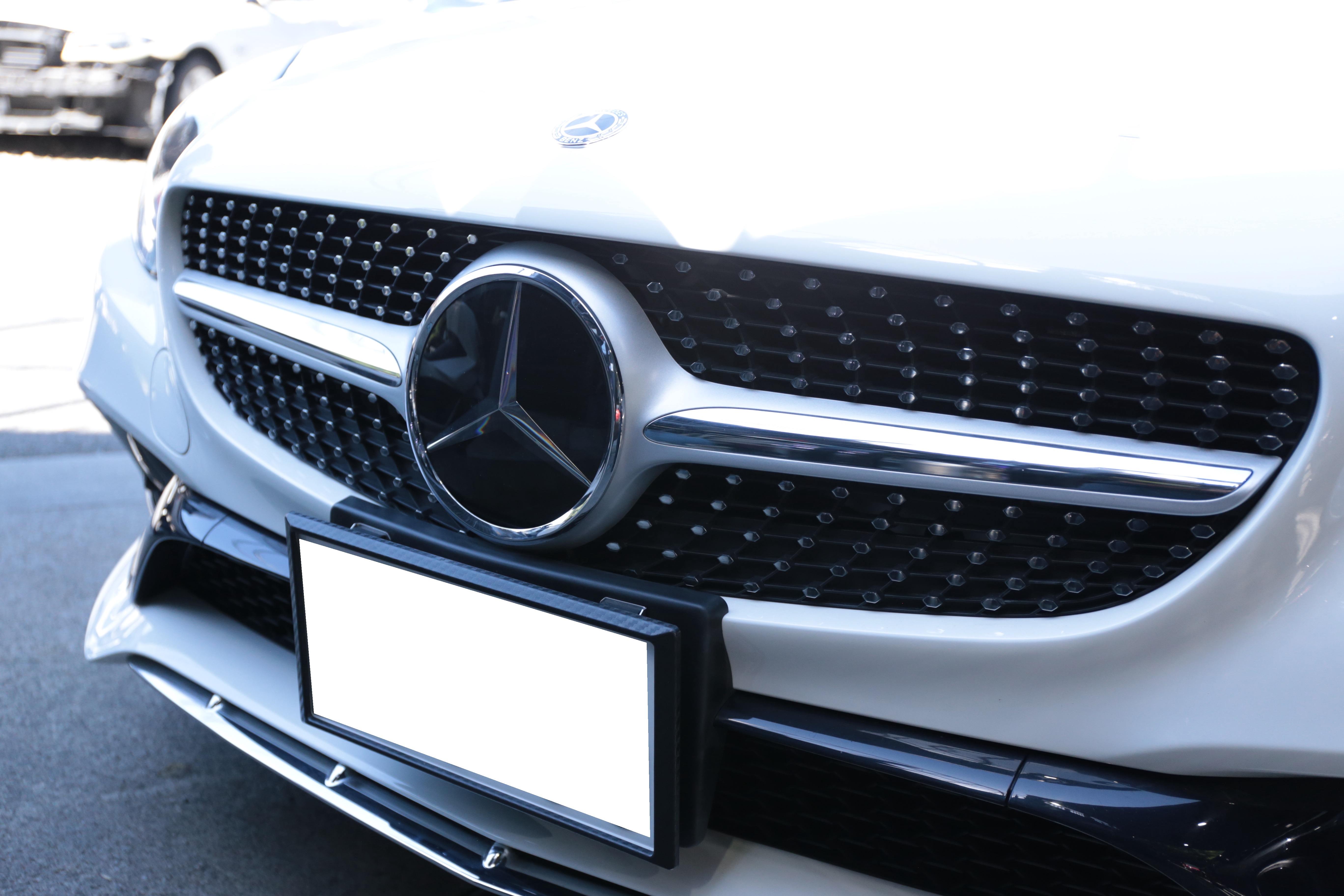 メルセデスベンツ MercedesBenz SLC グリル 交換 ダイヤモンドグリル