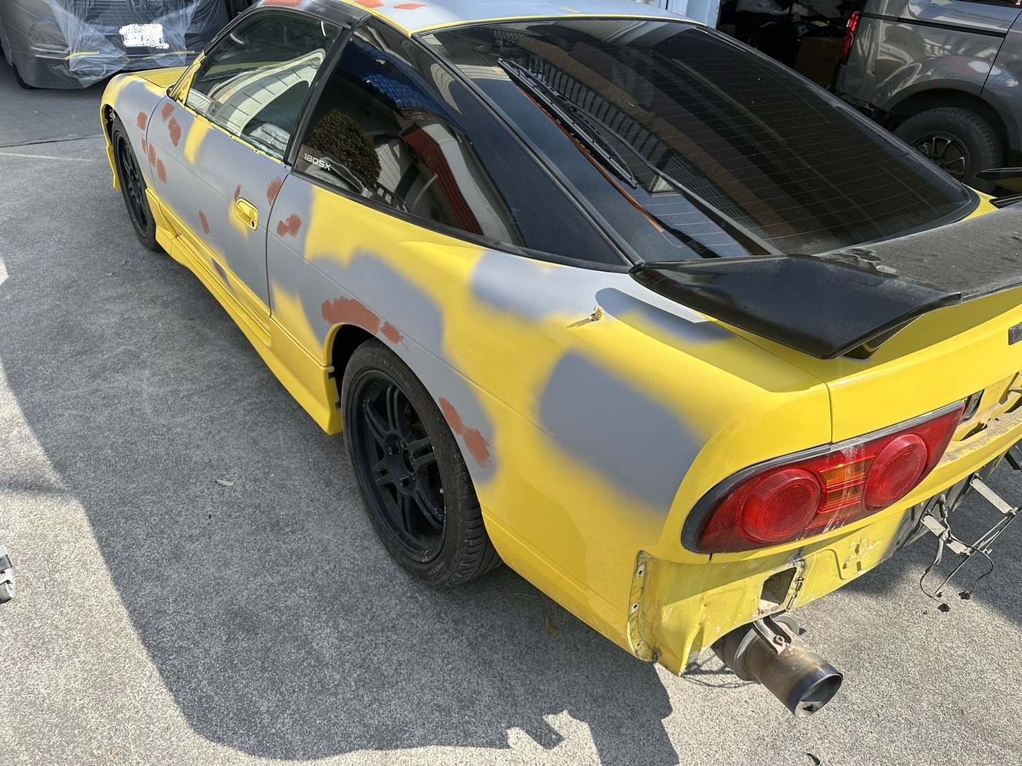 NISSAN 180SX オールペン 全塗装 絶賛作業中 群馬県 高崎市 | 高崎で