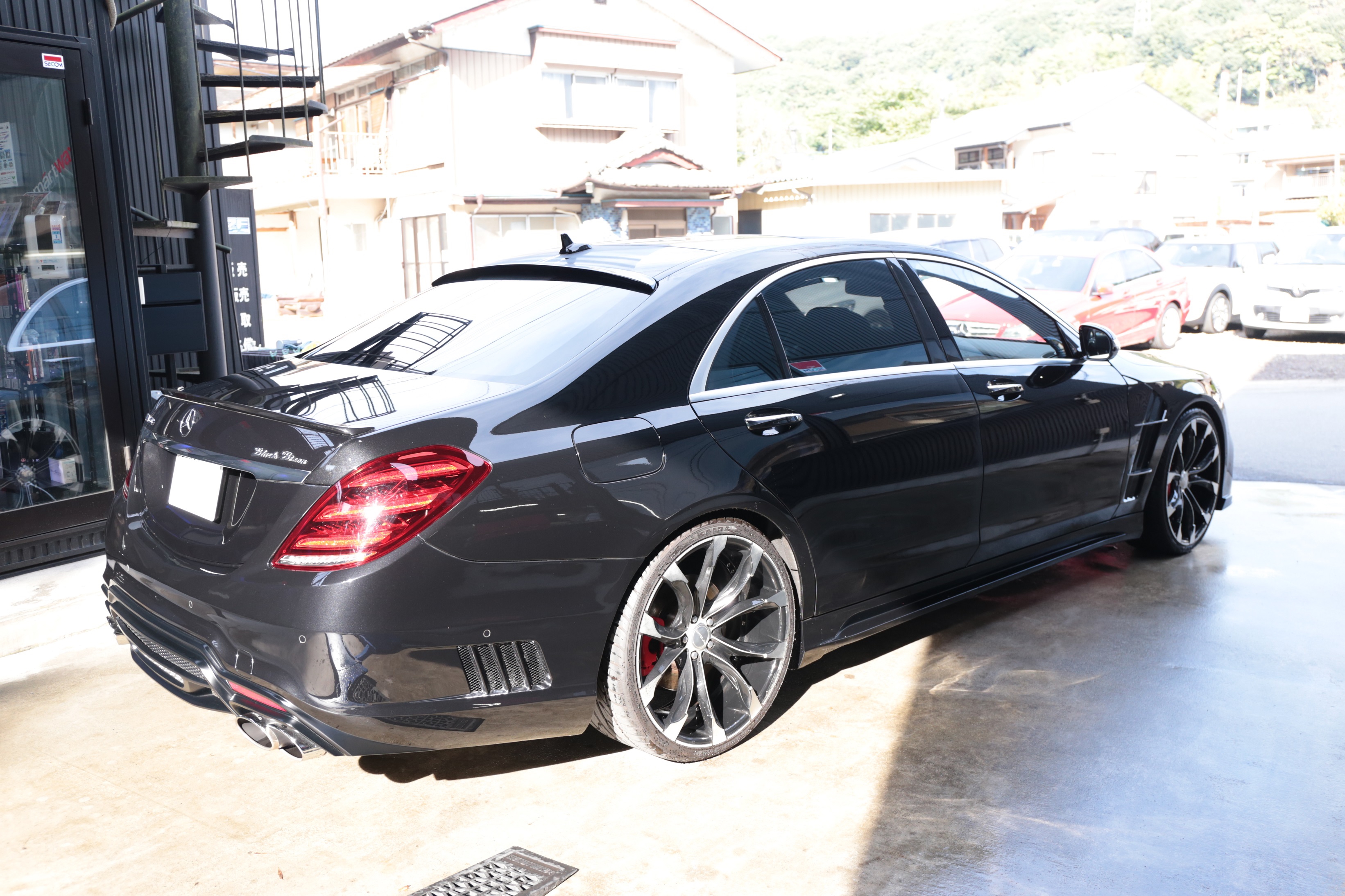 メルセデスベンツ S550L WALD コンプリートカー ブラックバイソン W222