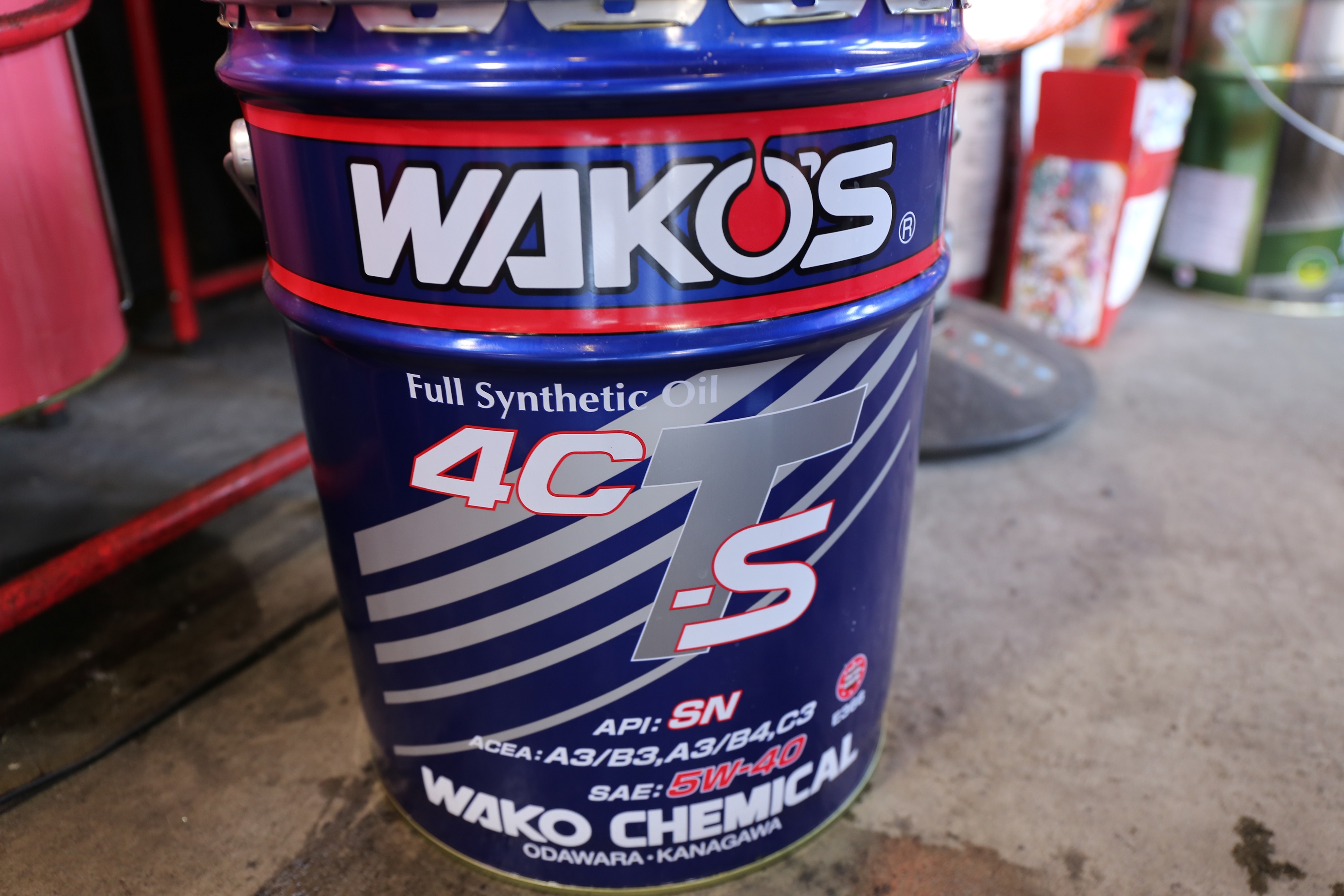 ワコーズ エンジンオイル 4CT-S 20L