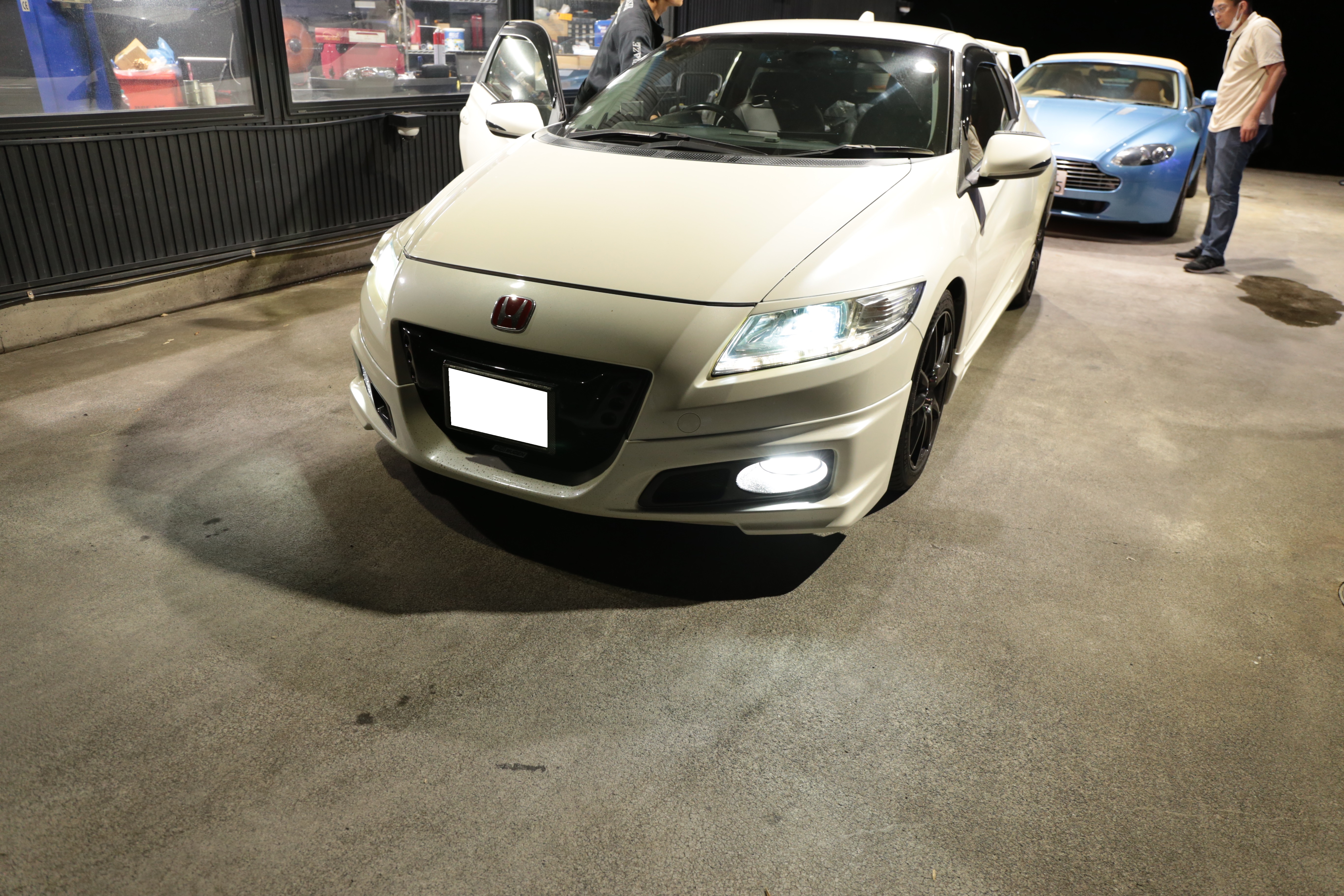 ホンダ CR-Z 無限 リアフォグ リアリフレクター 取り付け