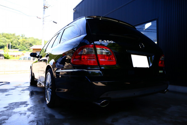 メルセデスベンツ ワゴンE350 W211 エアコン修理 リアエアサス修理 