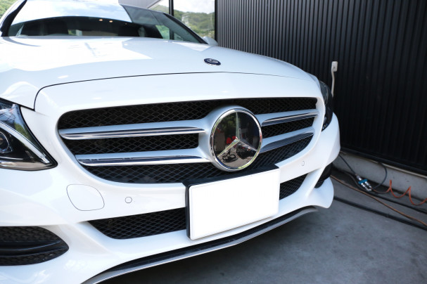 メルセデスベンツ MB Cクラス W205 グリル交換 純正 ダイヤモンド 