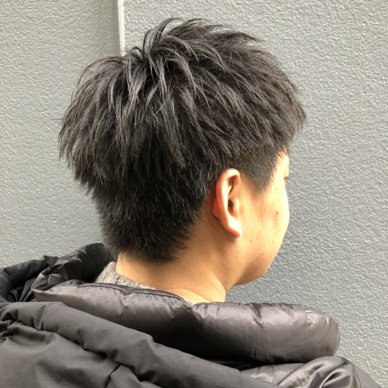 ショート メンズ カット 黒髪です Kenichi Miyamoto Hair Magazine