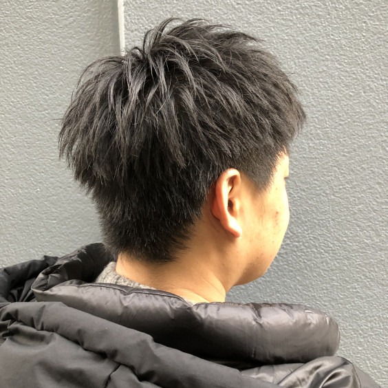 【最新】 襟足 長め ショート メンズ 最高のヘアスタイル画像