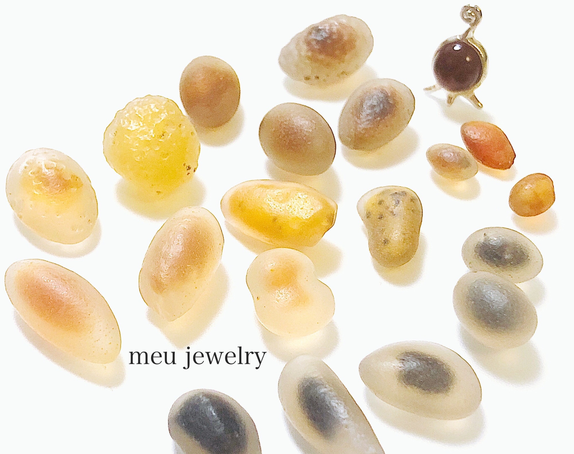 飴のような石たち | meu jewelry〜2022.1.