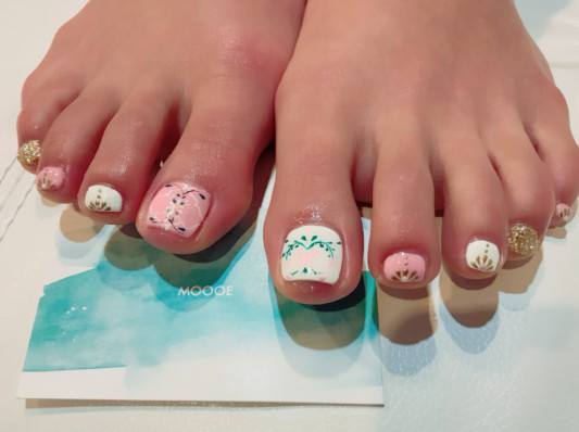 持ち込みデザイン お客様ネイル 𓇼 Moooe Nail 𓇼