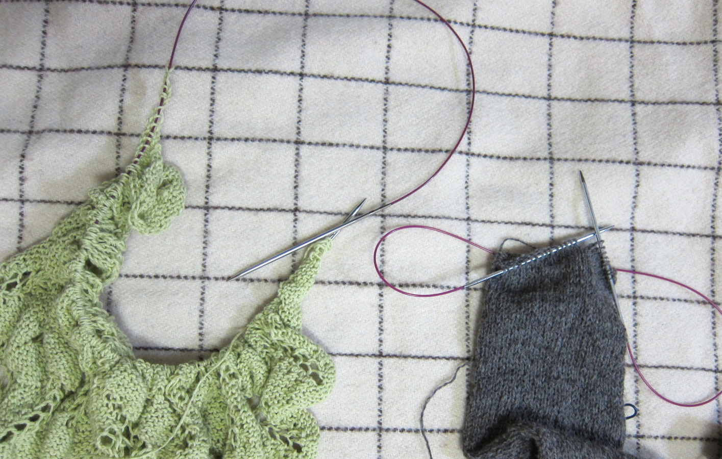 輪針のすすめ Knit And Think