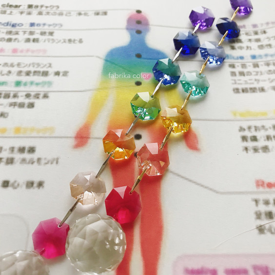 チャクラカラーとレインボーカラー Fabrika Color チャクラカラーとレインボーカラー Fabrika Color