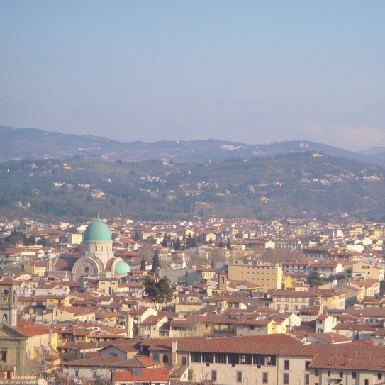 フィレンツェを見下ろす丘 Italy Firenze ミケランジェロ広場 旅する幸せ Cobuta Trip