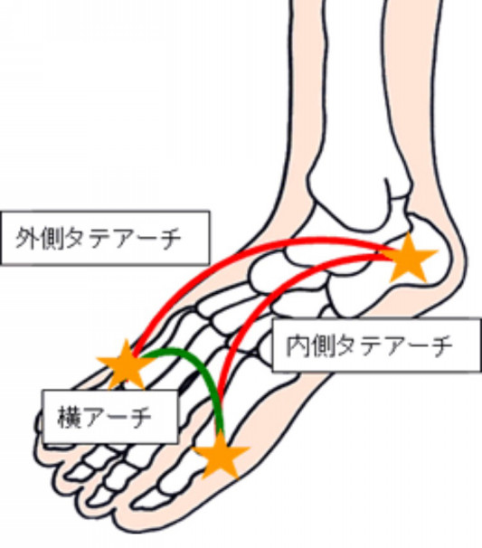 足裏の歪み ふじもり桜花整骨院 S Ownd
