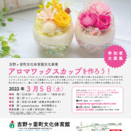 アロマワックスカップキット販売開始 Paume Paume