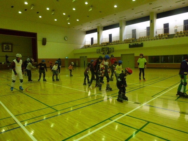 10月31日 市民交流会館 運動施設 松戸市インラインスケート協会
