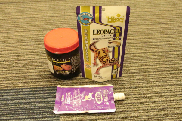 冷凍コオロギ Yo Jiのふたたびレオパ