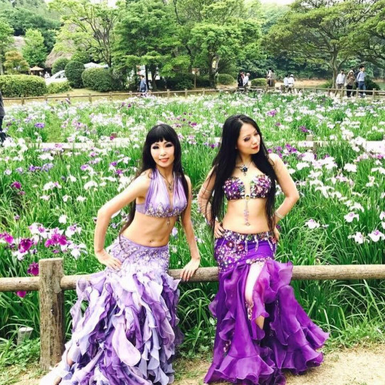 宮地嶽神社 菖蒲まつり Bellydance Najm Fukuoka