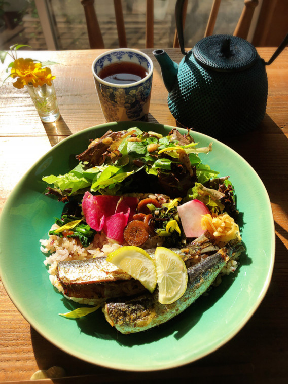 休日朝ごはん Seasonalorganicnaturalくれは食堂