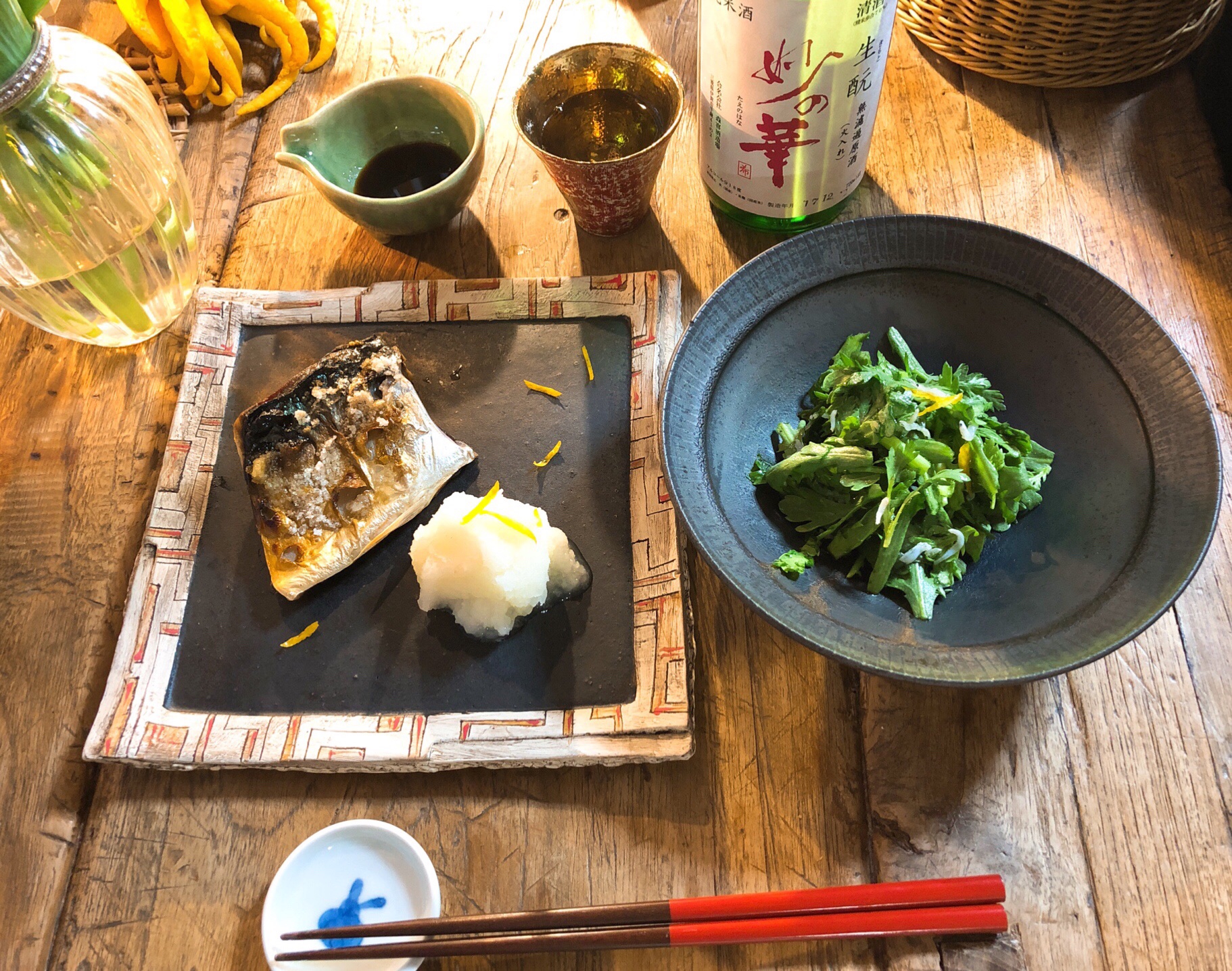 鯖塩焼き | SeasonalOrganicNaturalくれは食堂