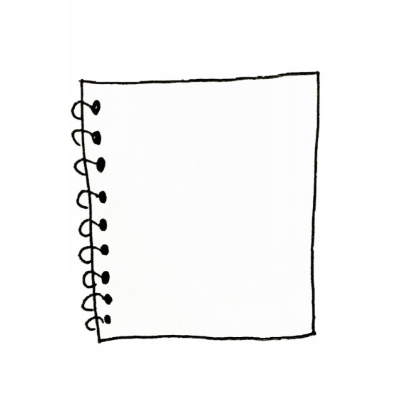 メモがすっきりするイラスト６選 Stationery S Notebook