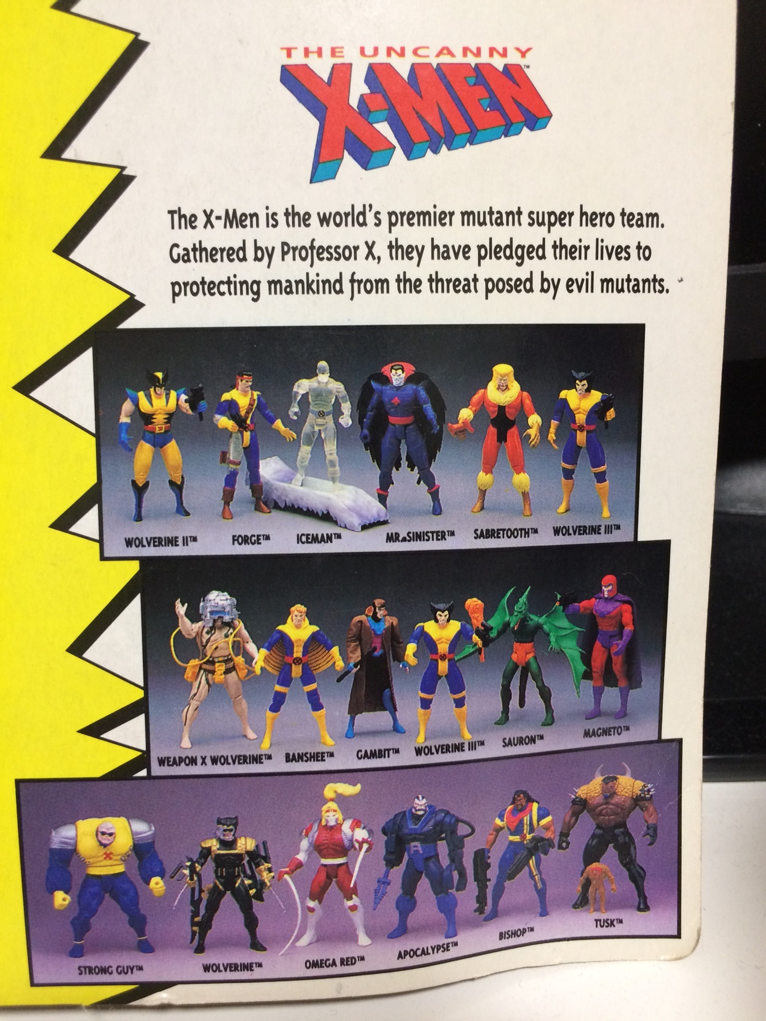 X-MEN TOYBIZ アクションフィギュア① | MARVEL VS. いろいろ